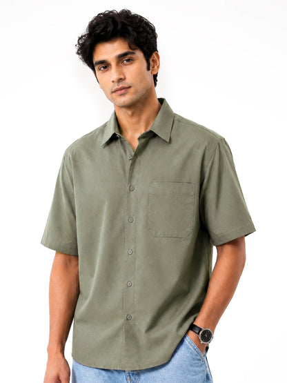 Sage Green Bamboo Shirt