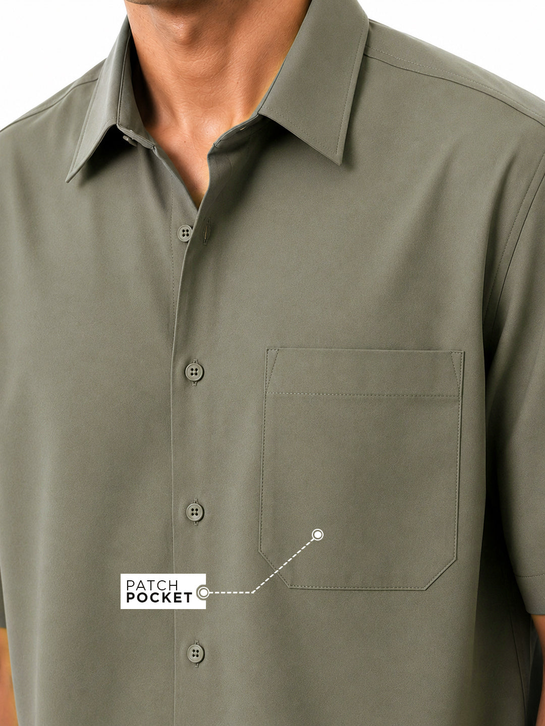 Sage Green Bamboo Shirt