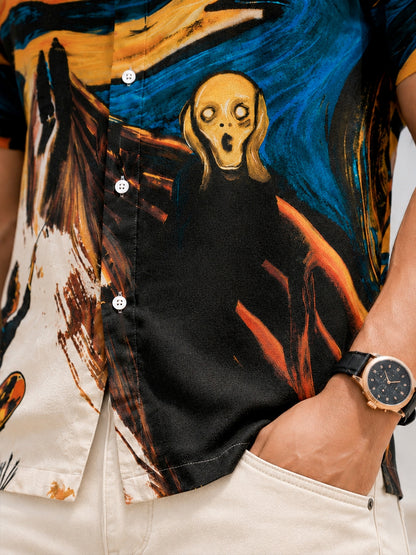 Scream Artistic Embroidered