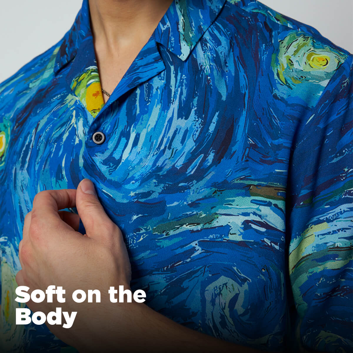 Starry Night Shirt Vincent Van Gogh Inspired Mydesignation starry-night-shirt-vincent-van-gogh-inspired-mydesignation