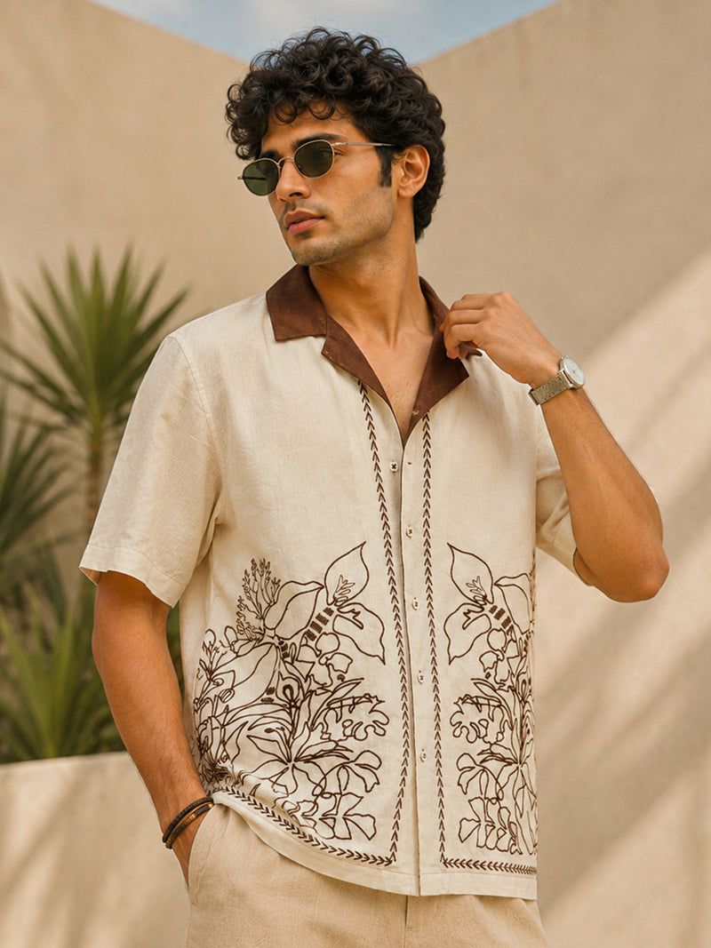 Summer Embroidered Shirt