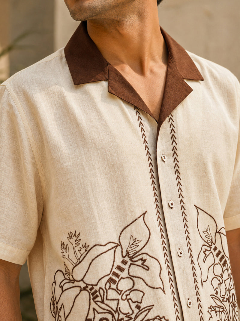 Summer Embroidered Shirt
