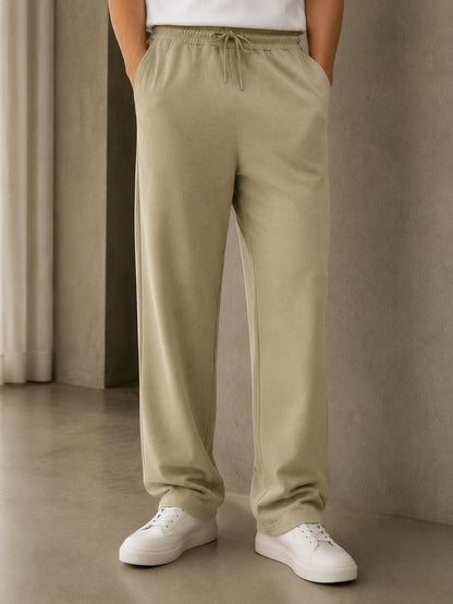 Tan Korean Jogger