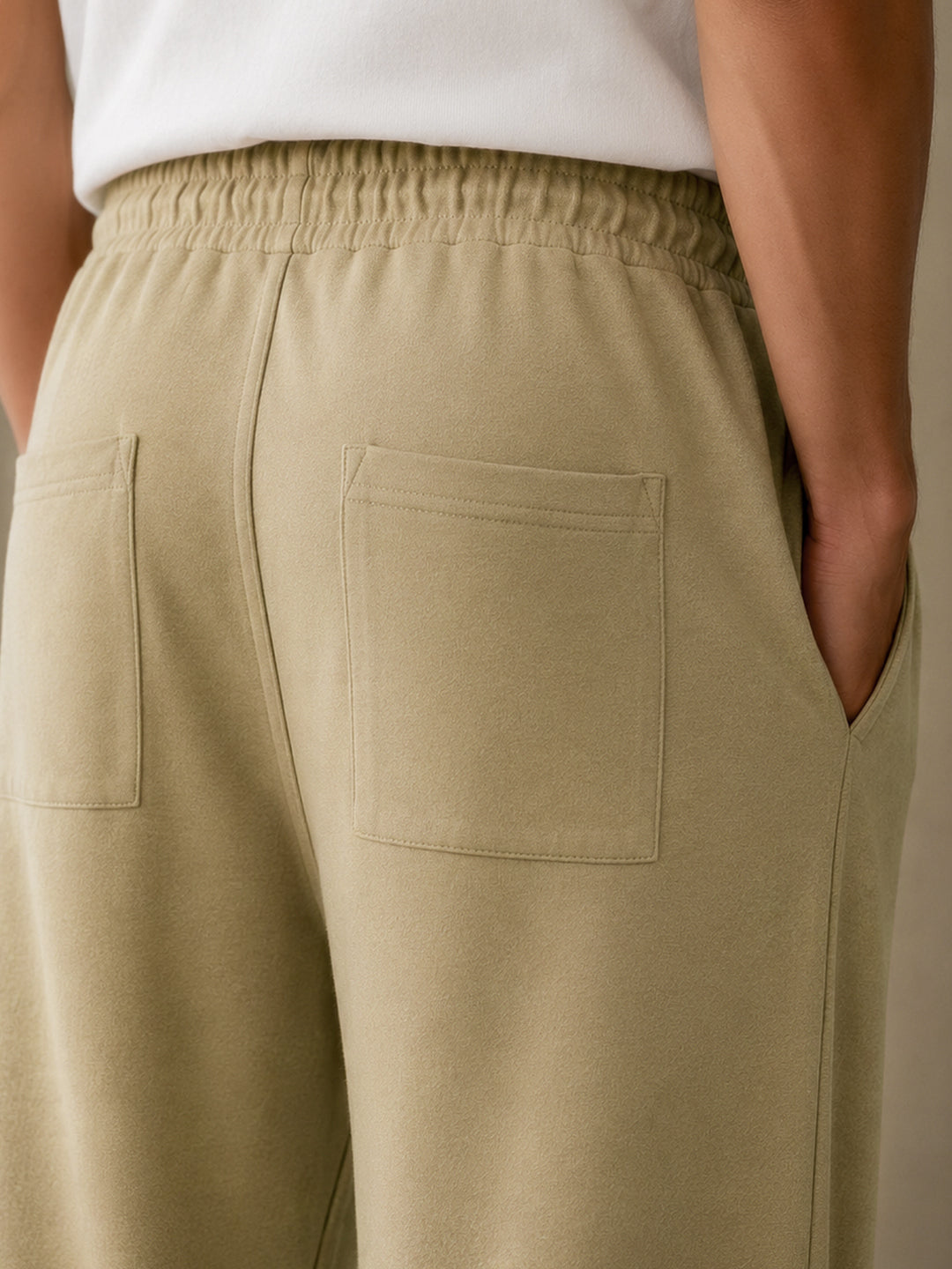Tan Korean Jogger