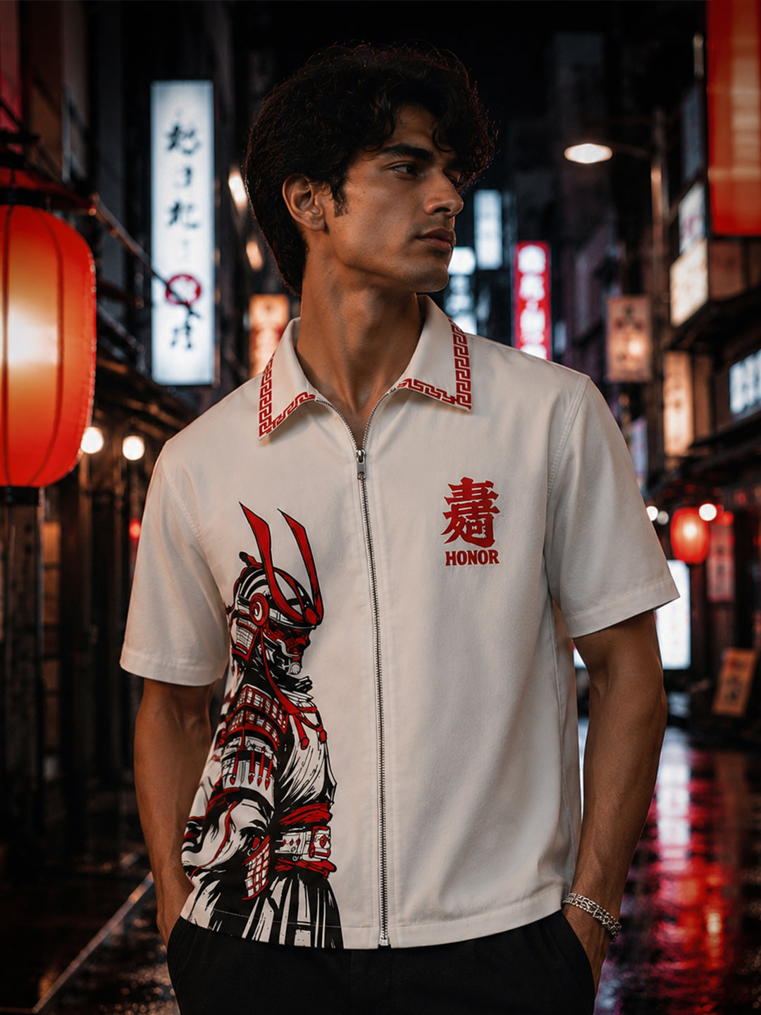 Theyyam Samurai Embroidered