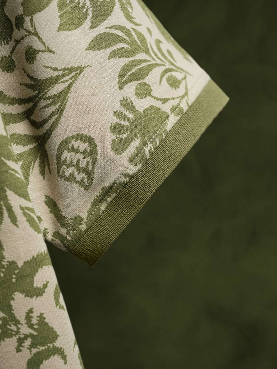 Ajrakh Floral Polo - Polo T-shirts | Mydesignation