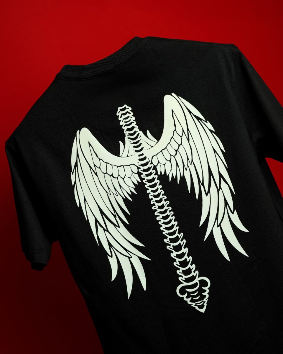 Angel Wings - Men Oversized T-shirt | Mydesignation