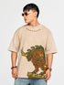 Aztec Bull Embroidered - Oversized T-shirt | MyDesignation