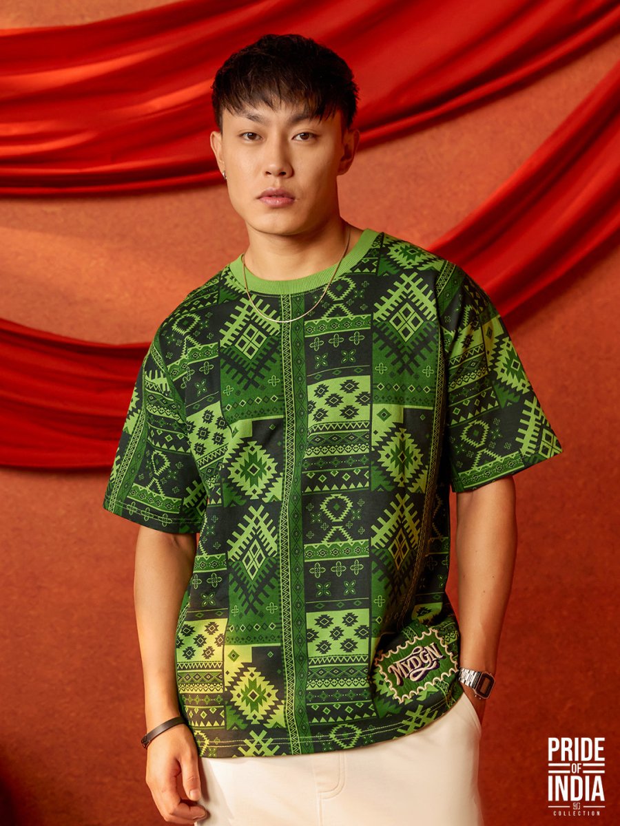 Bandhani - Oversized T-shirt | Mydesignation