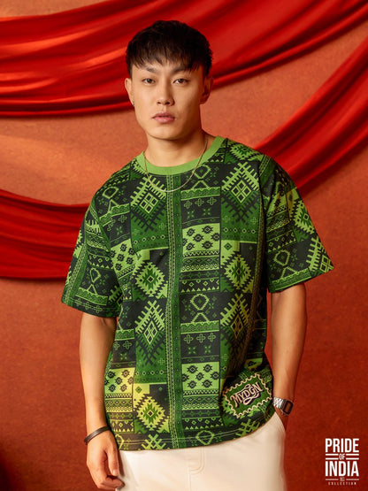 Bandhani - Oversized T-shirt | Mydesignation