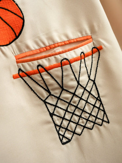Basketball Embroidered Shirt - Sports Edition | Mydesignation