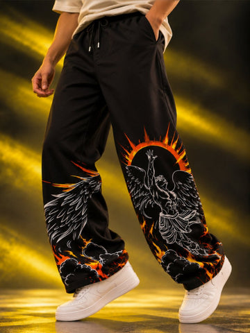 Black Angel Pants - Joggers | MyDesignation