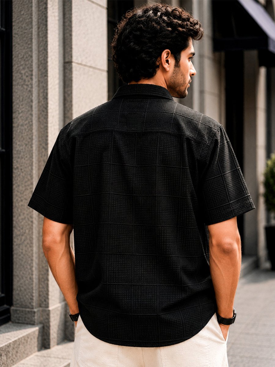 Black Cotton Shirt - Shirt | MyDesignation