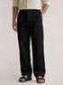 Black Linen Pant - Pants | Mydesignation