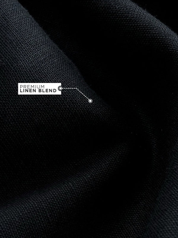 Black Linen Shirt - Shirt | MyDesignation
