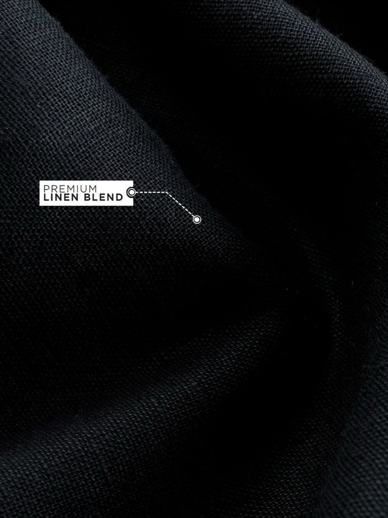 Black Linen Shirt - Shirt | MyDesignation