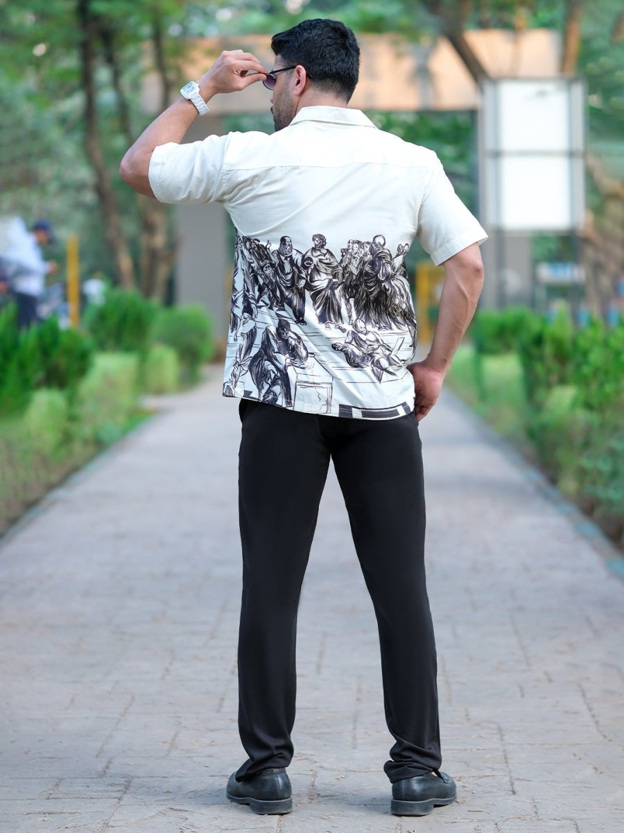 Black Tensile Pant - Men Pants | Mydesignation