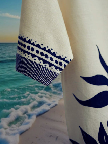 Blue Blossom Shirt - Men Shirt | Mydesignation