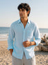 Blue Linen Shirt - Shirt | MyDesignation