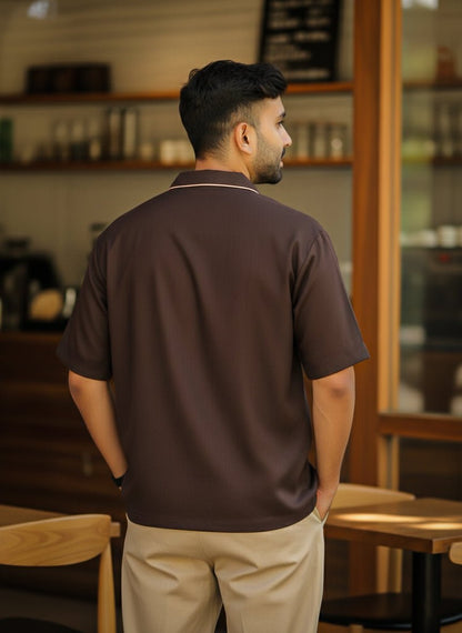 Bonsai Embroidered - Men Shirt | Mydesignation