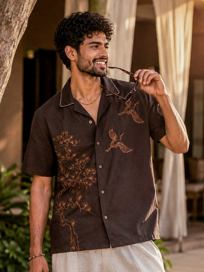 Bonsai Embroidered - Shirt | MyDesignation