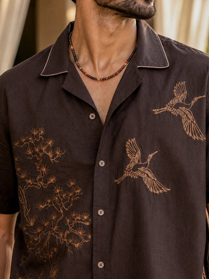 Bonsai Embroidered - Shirt | MyDesignation