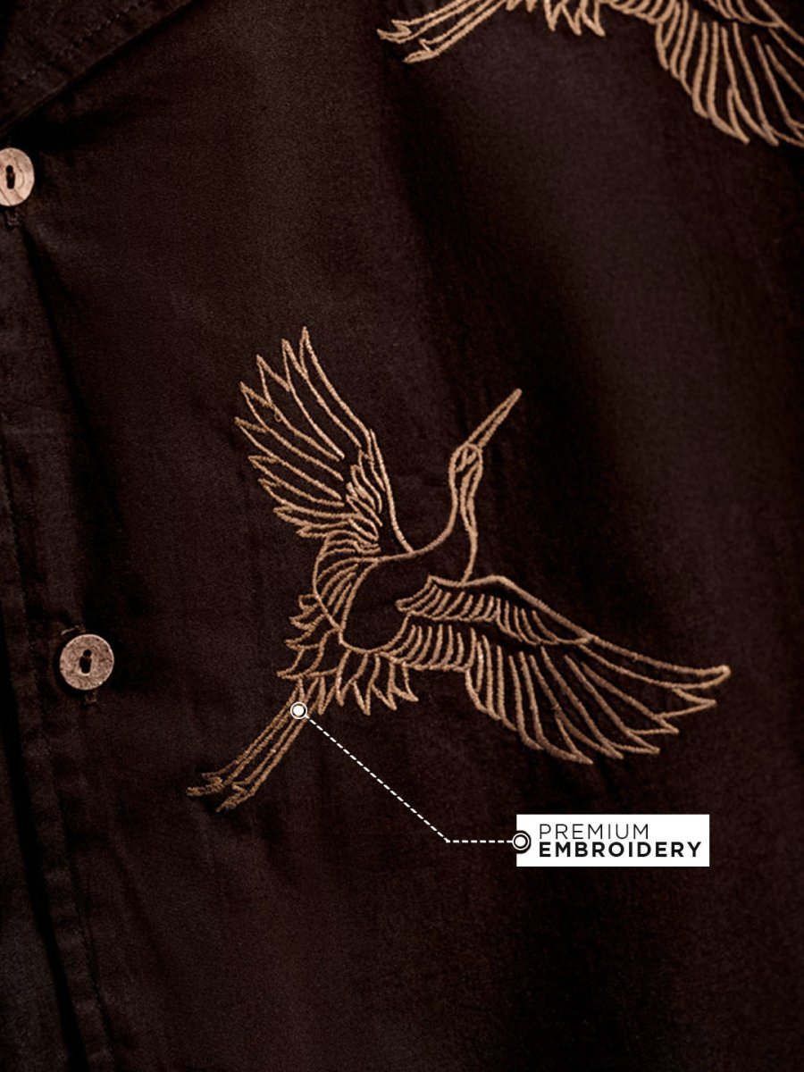 Bonsai Embroidered | Summer Collection - Shirt | Mydesignation