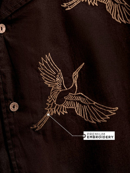 Bonsai Embroidered | Summer Collection - Shirt | Mydesignation