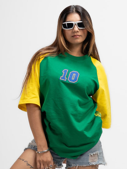 Brazil - Women Oversized T-shirt | Mydesignation