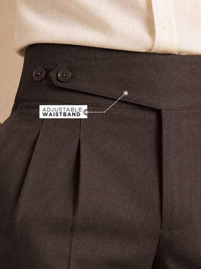 Brown Gurkha Pants - Pants | MyDesignation