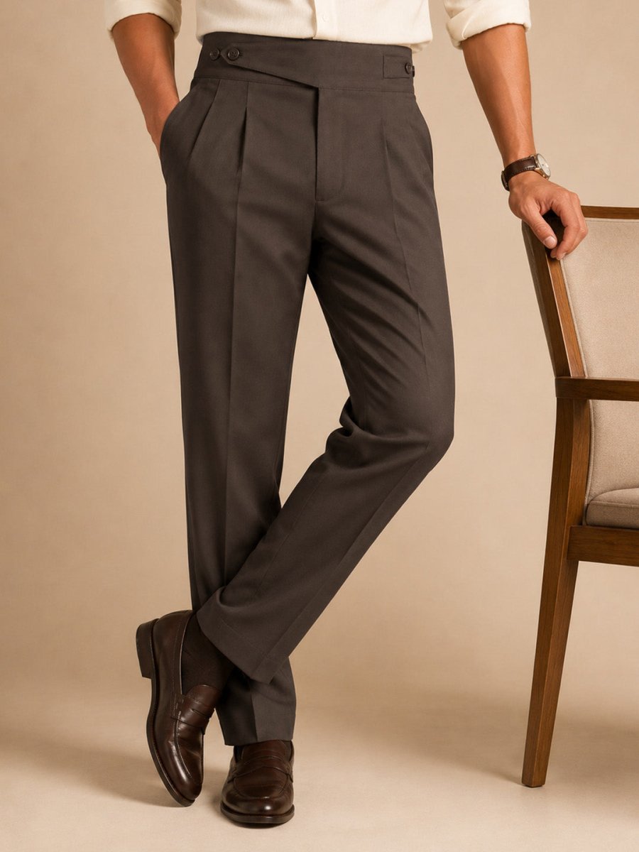 Brown Gurkha Pants - Pants | MyDesignation