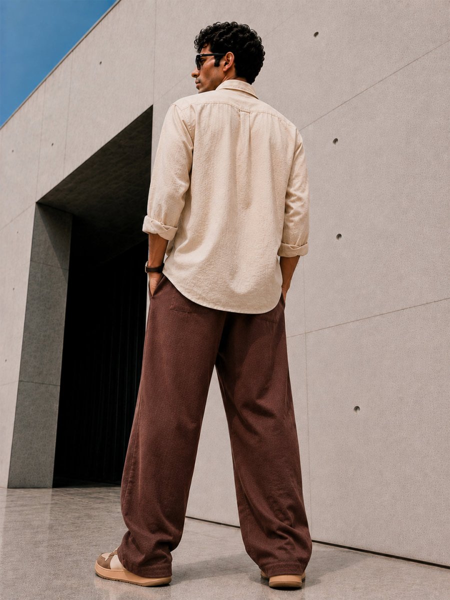Brown Korean Jogger - Joggers | MyDesignation