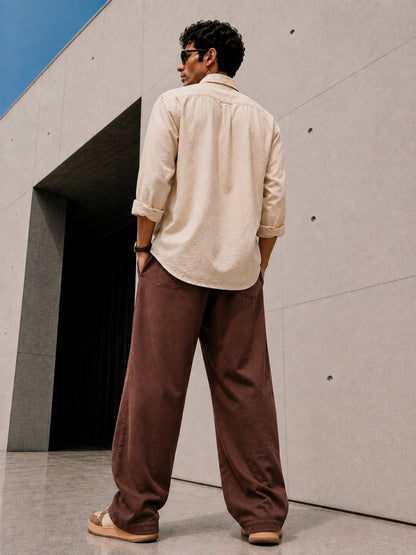 Brown Korean Jogger - Joggers | MyDesignation