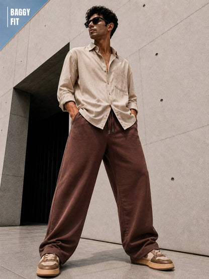 Brown Korean Jogger - Joggers | MyDesignation