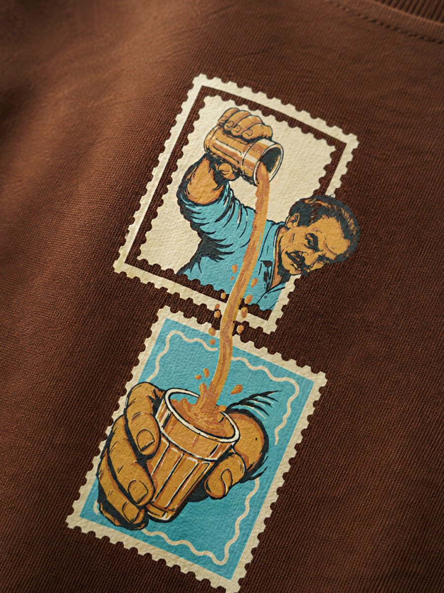 Chai Moments Oversized - Oversized T-shirt | MyDesignation
