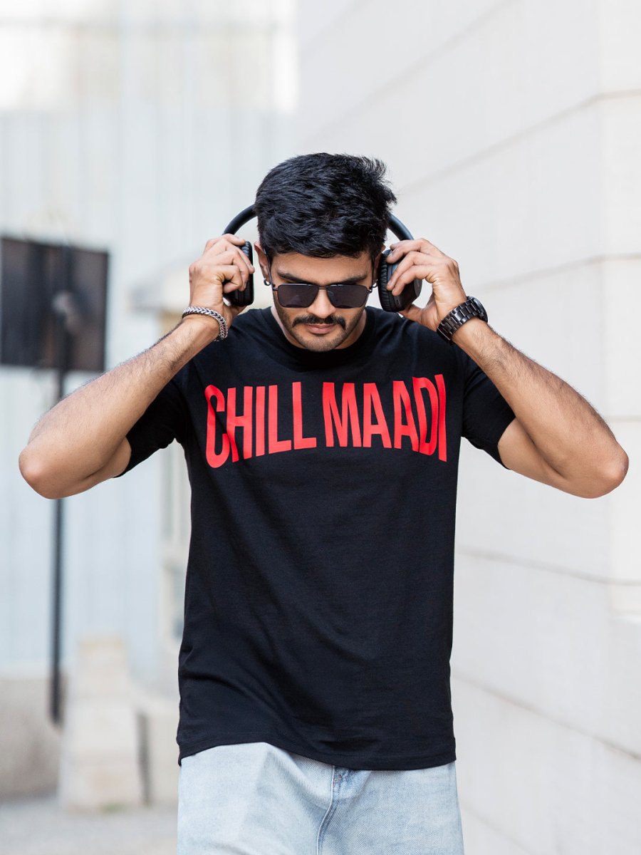 Chill Maadi - Printed T-shirt | Mydesignation