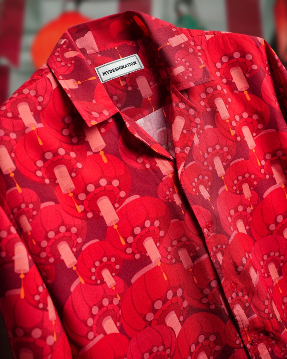 Chinese Lantern - Men Shirt | Mydesignation