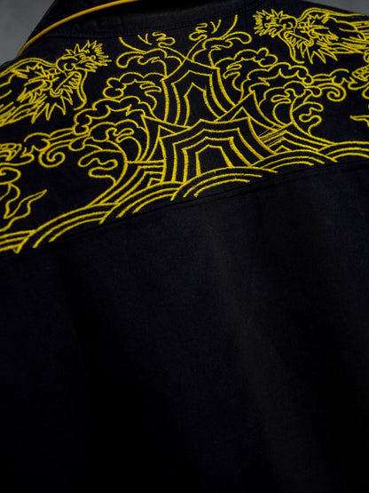 Chinese Luxe Embroidered Shirt - Men Shirt | Mydesignation