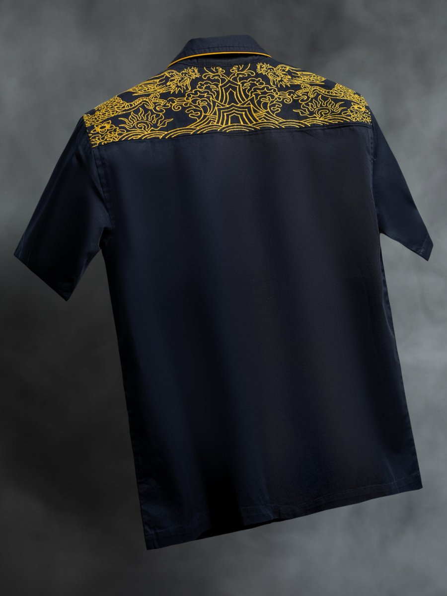 Chinese Luxe Embroidered Shirt - Men Shirt | Mydesignation