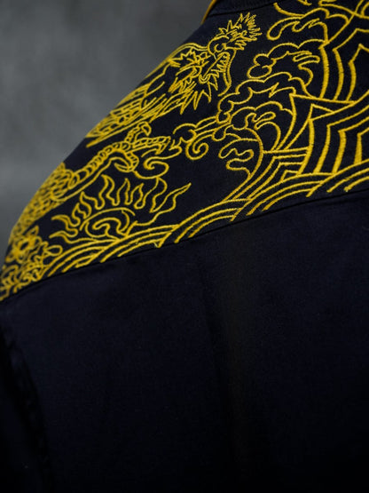 Chinese Luxe Embroidered Shirt - Men Shirt | Mydesignation