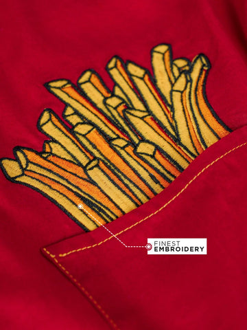 Classic Fries Embroidered - Box Combo | MyDesignation