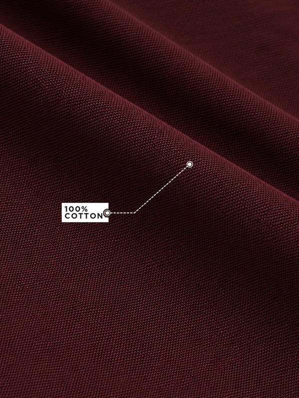 Classic Wine Cotton Shirt - Shirt | MyDesignation