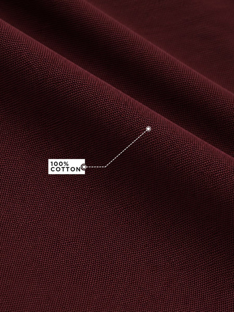 Classic Wine Cotton Shirt - Shirt | MyDesignation