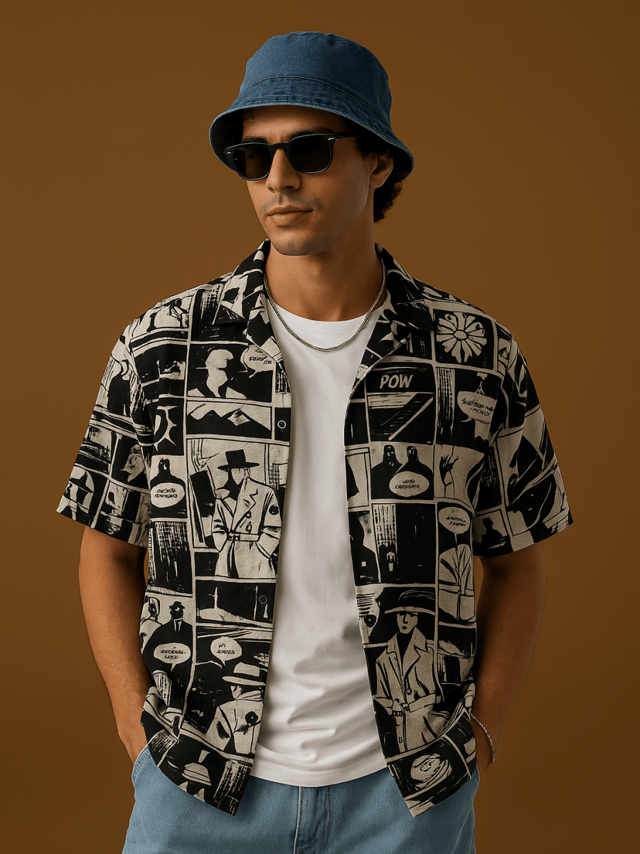 Comic - Men Shirt | Mydesignation