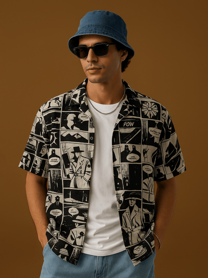 Comic - Men Shirt | Mydesignation