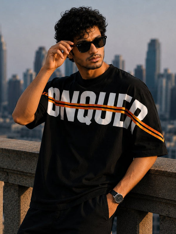 Conquer| Reflective - Oversized T-shirt | MyDesignation