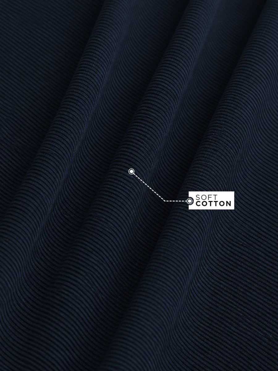 Corduroy Shirt: Navy - Shirt | MyDesignation