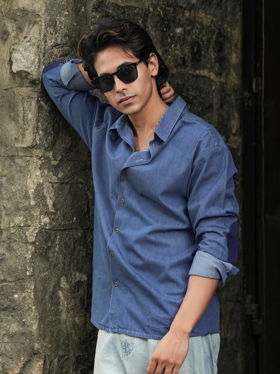 Cowboy Denim Shirt - Men Shirt | Mydesignation