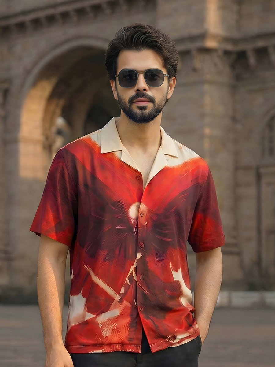 Crimson Eagle | Freedom Collection - Men Shirt | Mydesignation