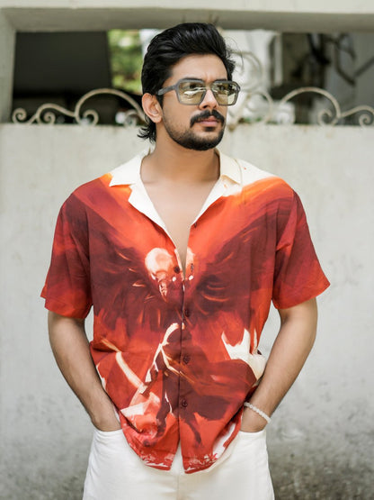 Crimson Eagle - Men Shirt | Mydesignation